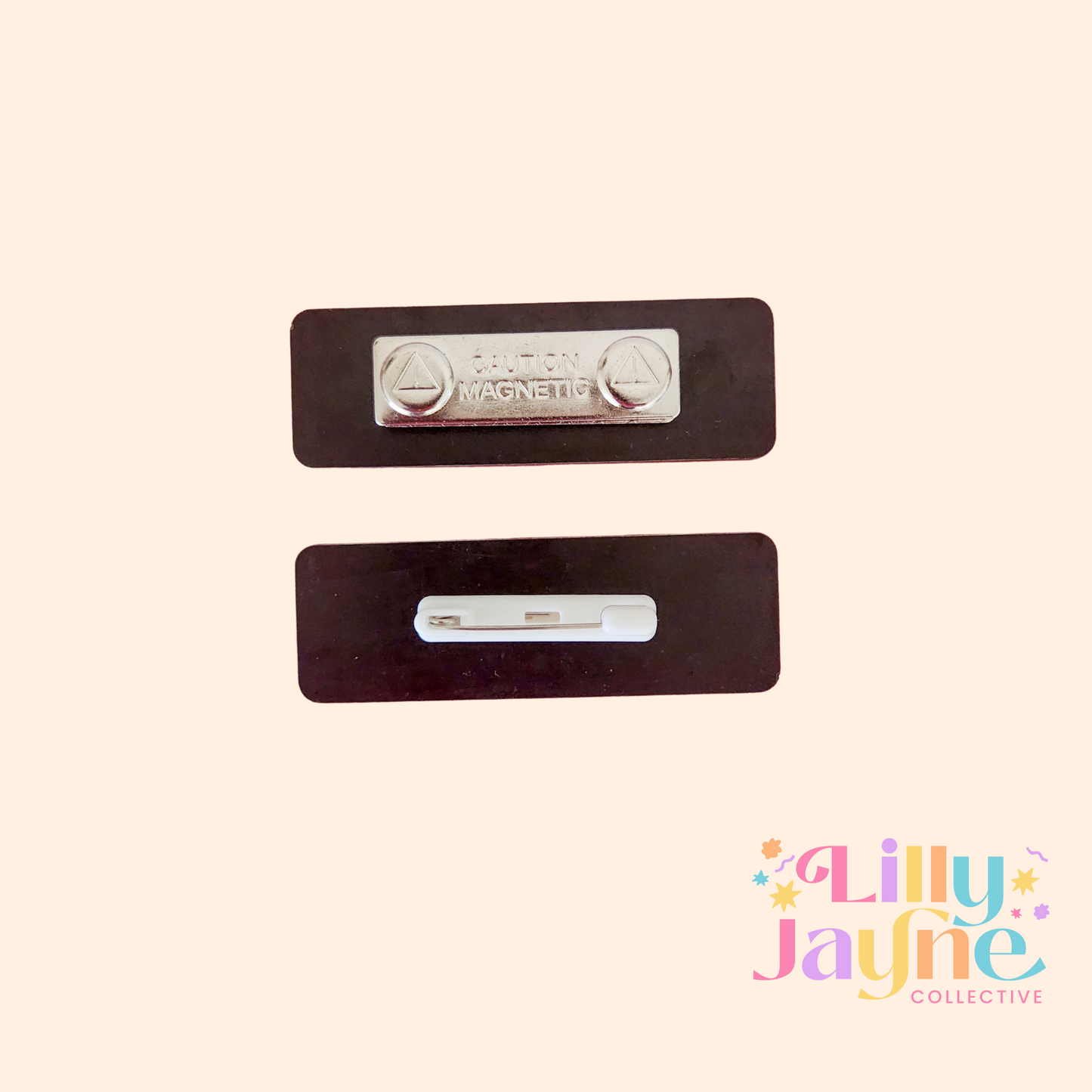Blue Personalised Name Badge