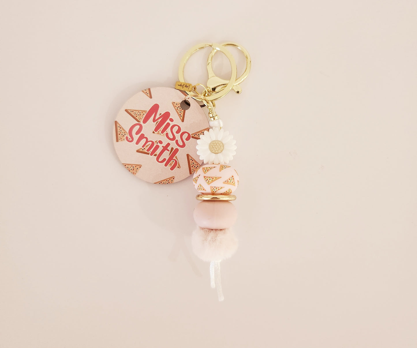 Personalised Teacher Keychain - Fairy Bread