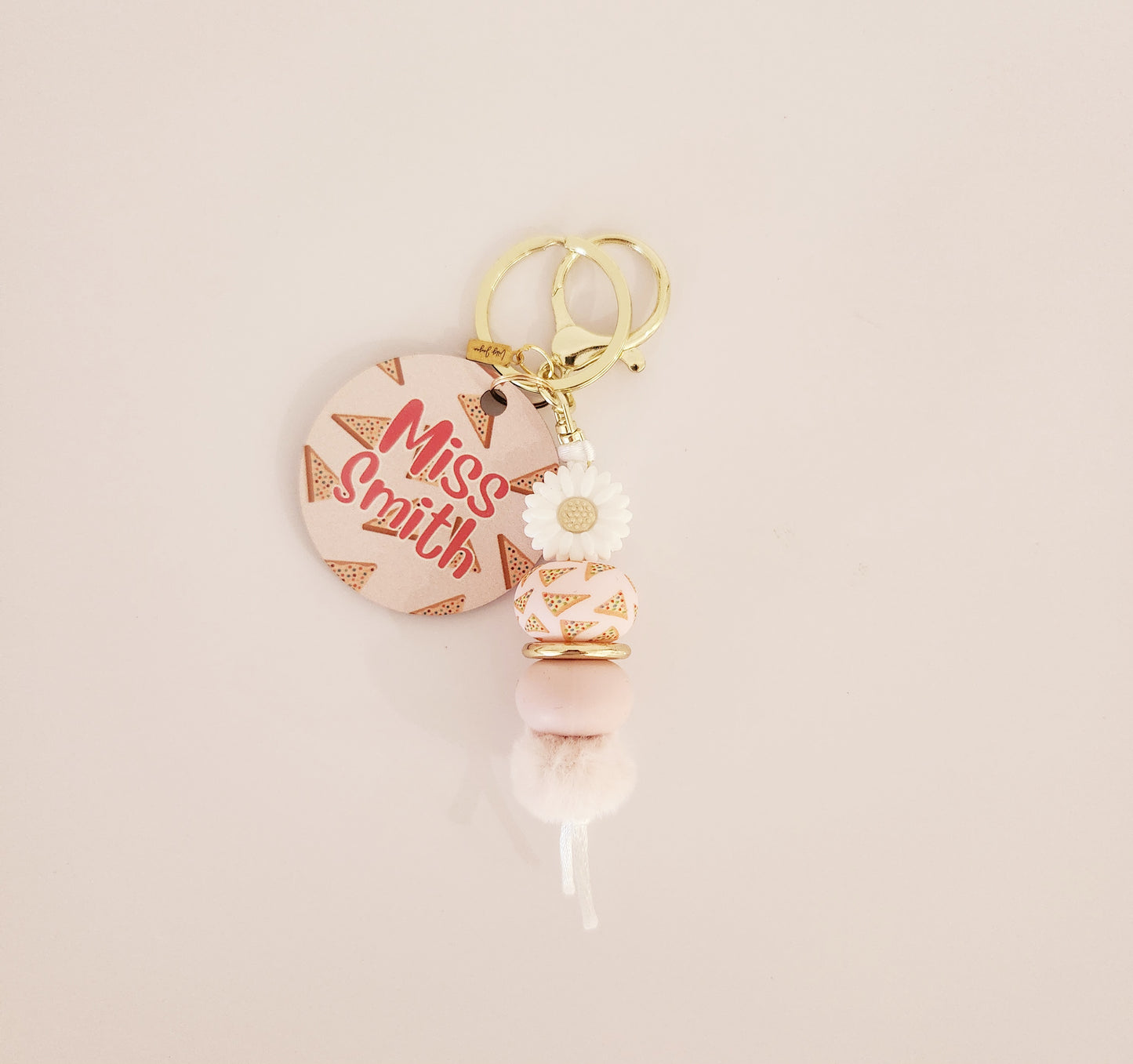 Personalised Teacher Keychain - Fairy Bread