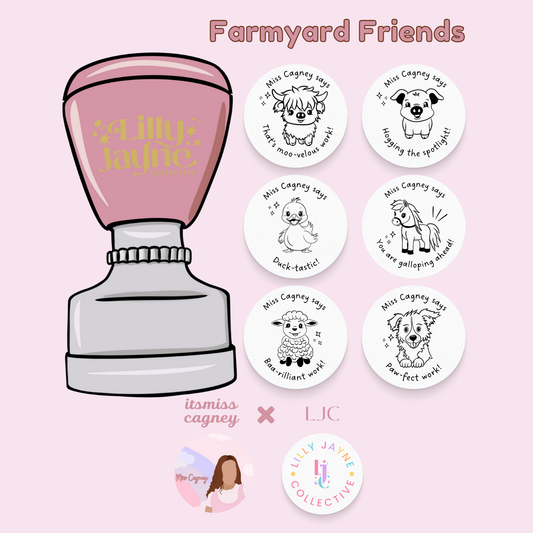 Paw-fect work! Personalised Teacher Stamp -Dog