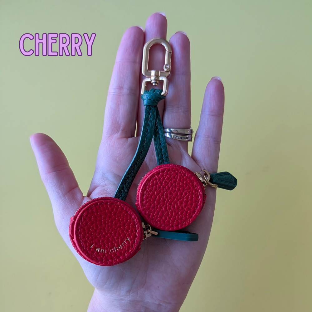 ππ Mini Fruit Coin / AirTag Keychain