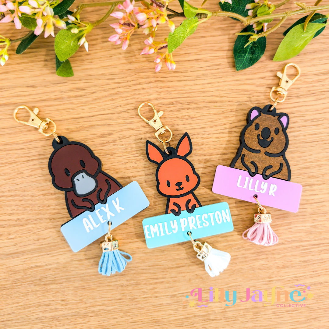 Platypus Personalised Bag Tag