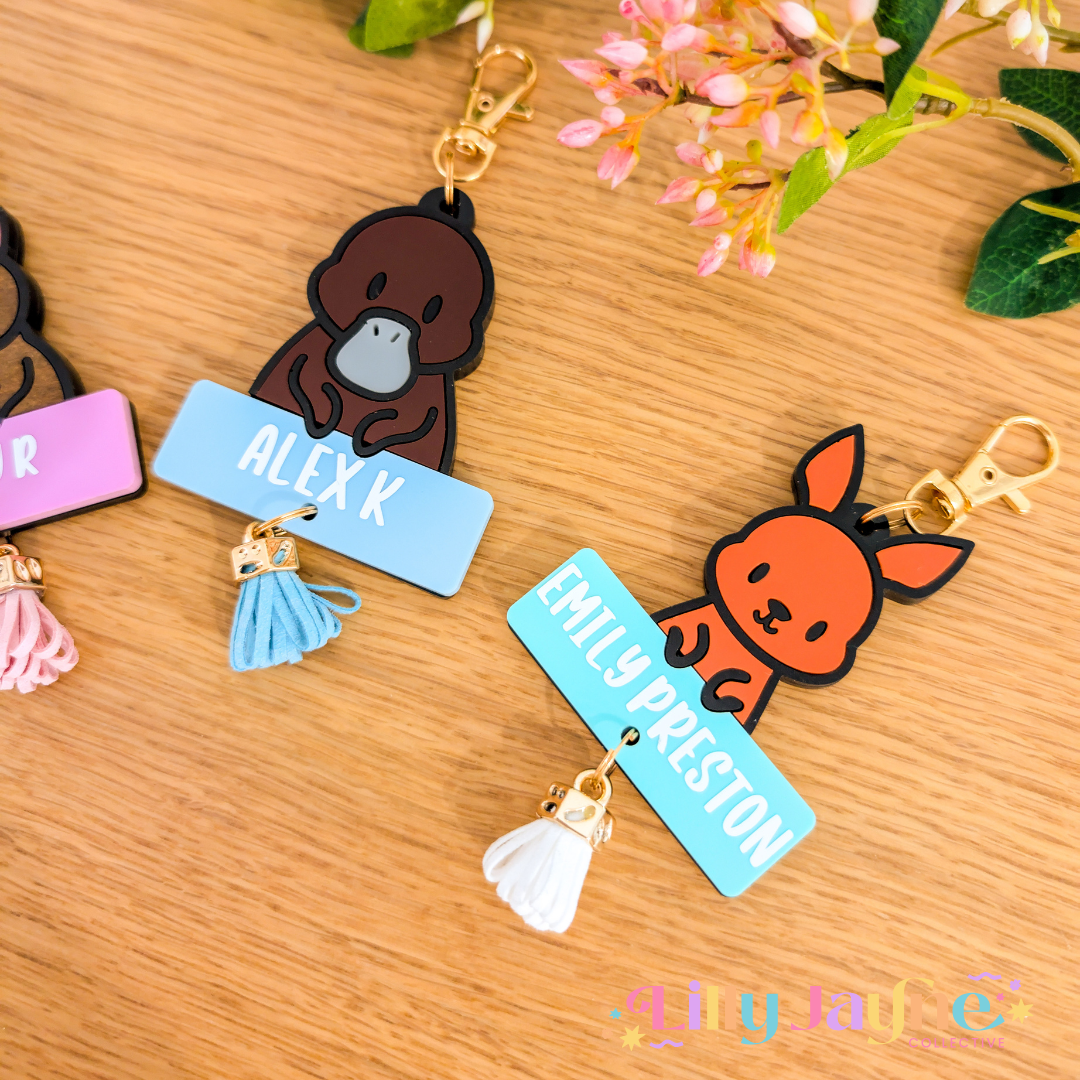 Platypus Personalised Bag Tag