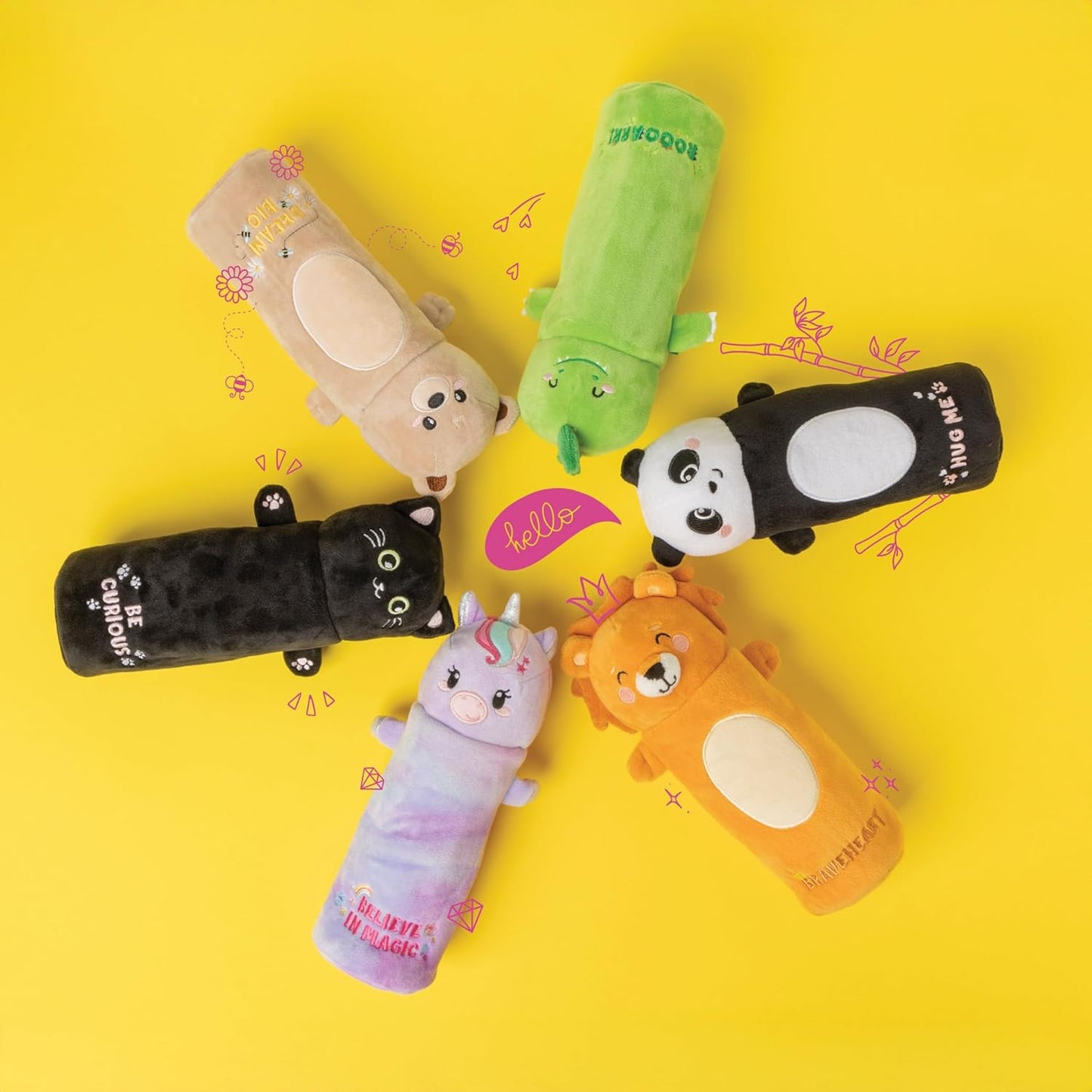 Legami - Plush Pencil Case - Teddy Bear