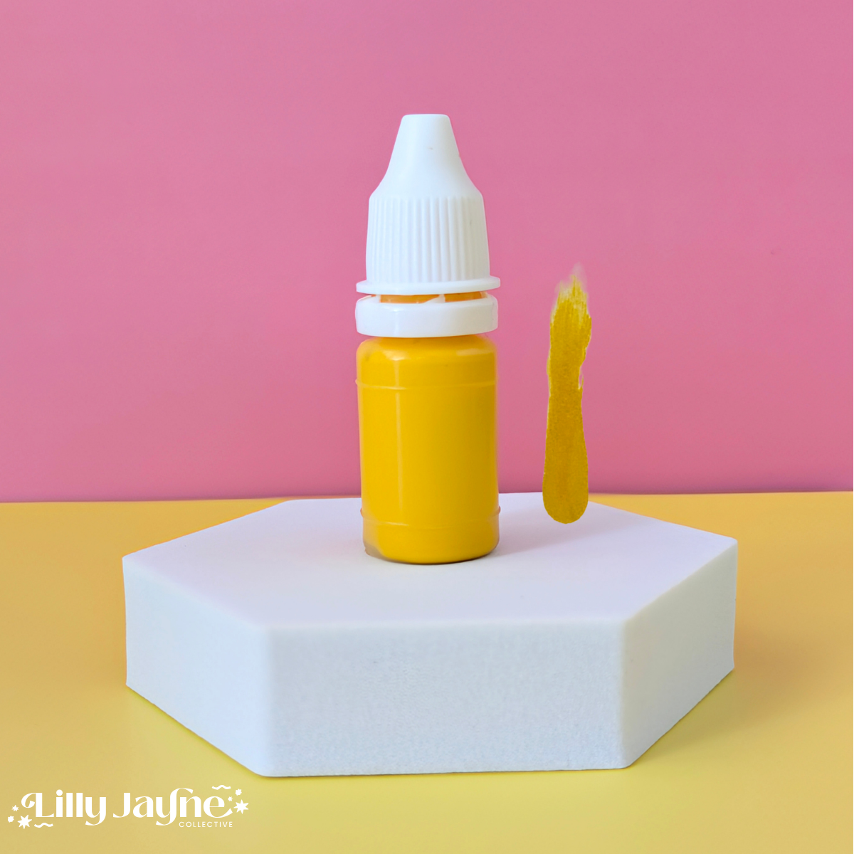 10ml bottle of flash stamp ink in Yellow