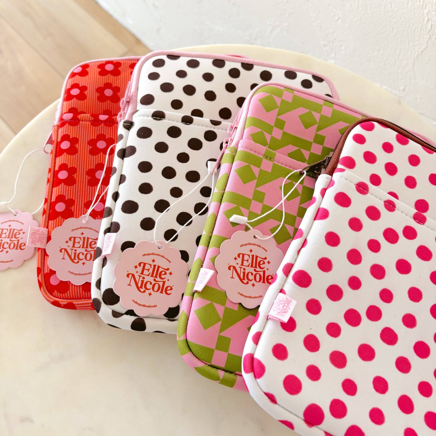 book sleeves in different designs
