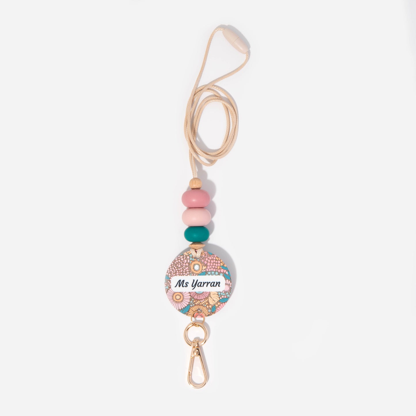 Acacia Personalised Lanyard