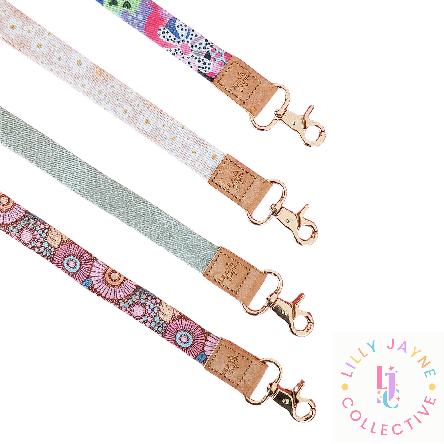 Sunshine and Daisy's Fabric Lanyard