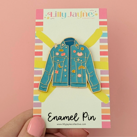 90's Jacket Enamel Pin