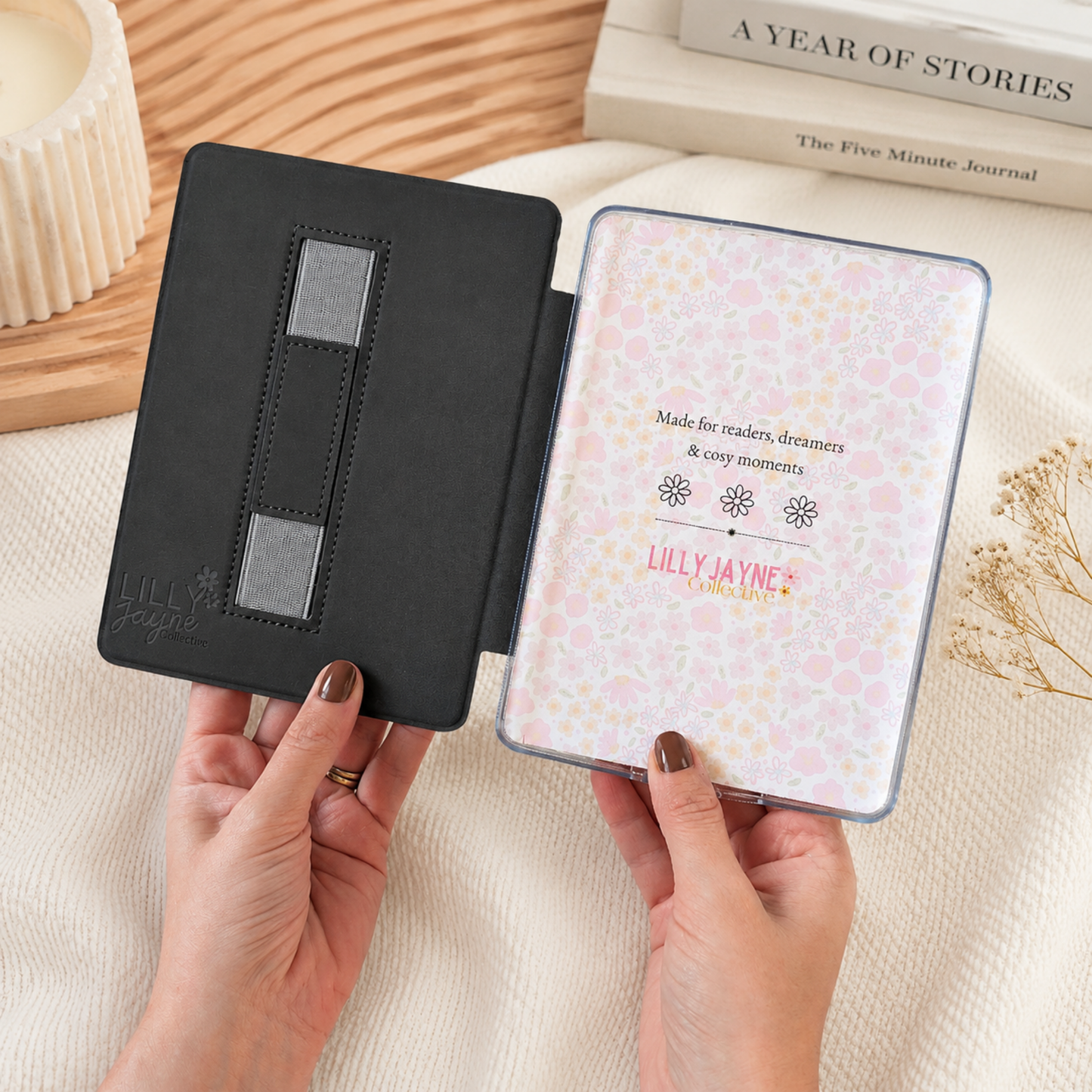 Kindle & Kobo Inserts | Matte Laminated E-Reader Inserts - Pink Wednesday