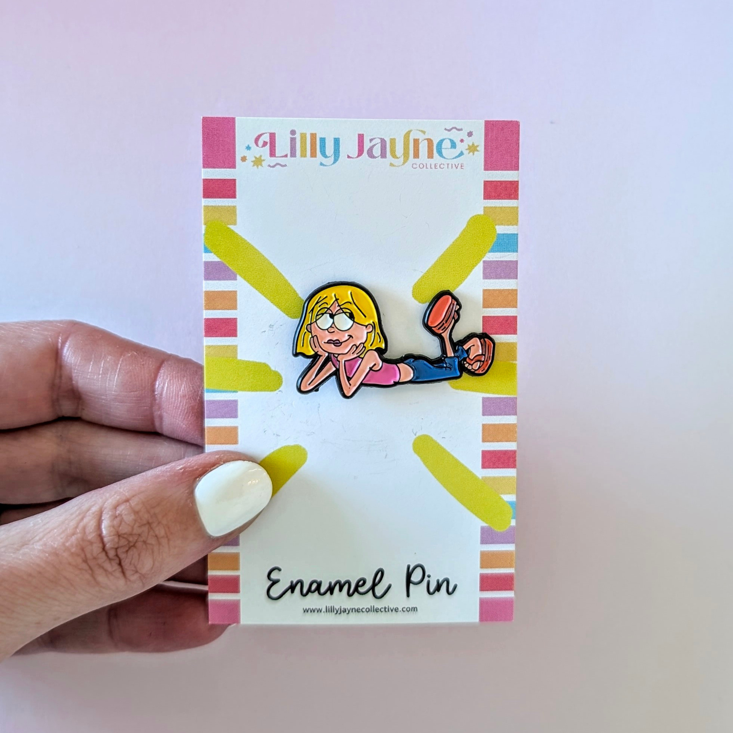 Bookish Enamel Pin