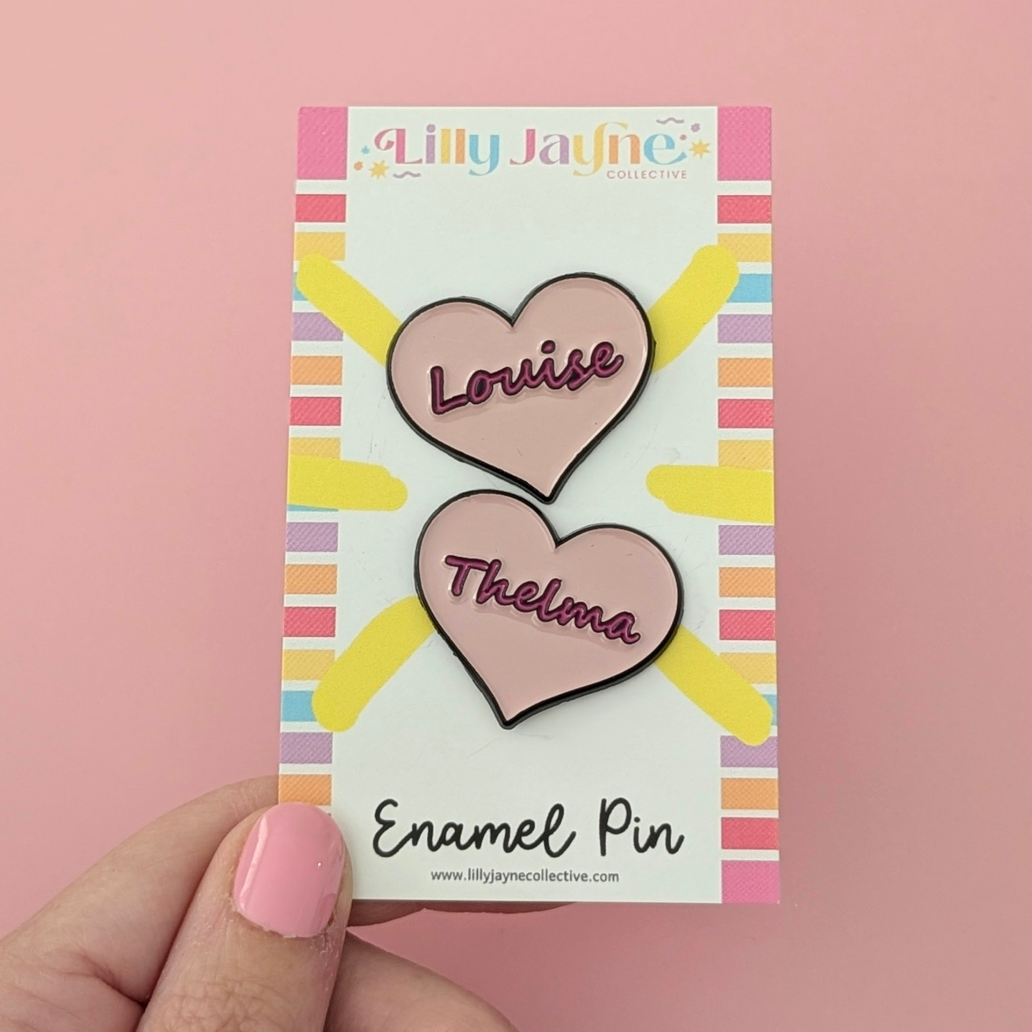 Thelma & Louise Enamel Pin