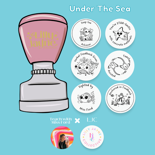 Under the Sea Collection of 6 Stamps