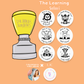 The Learning Safari Collection of 6 Stamps