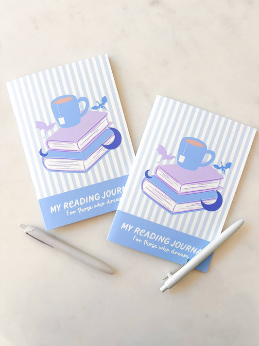 ** Coming May 21 ** Fantasy Dragons Reading Journal | A5 Book Review Notebook