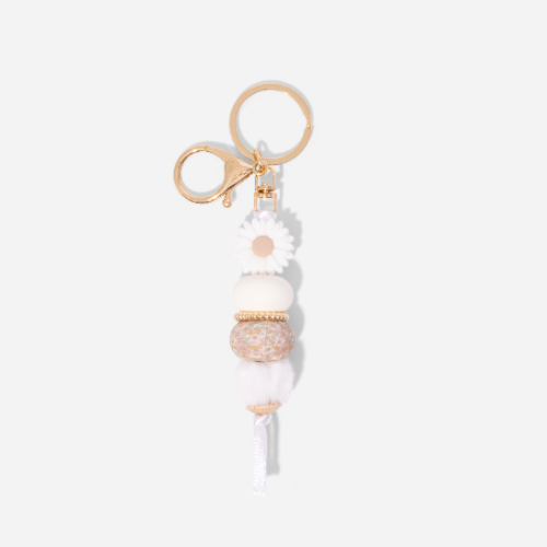 Winter Bloom Keyring