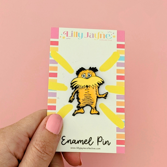 Lorax Enamel Pin