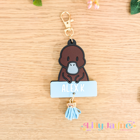 Platypus Personalised Bag Tag