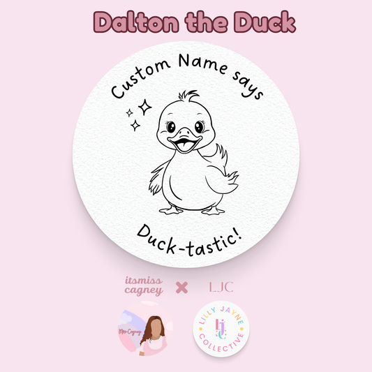 Duck-tastic Personalised Teacher Stamp - Duck