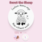 Baa-rilliant work! Personalised Teacher Stamp - Sheep