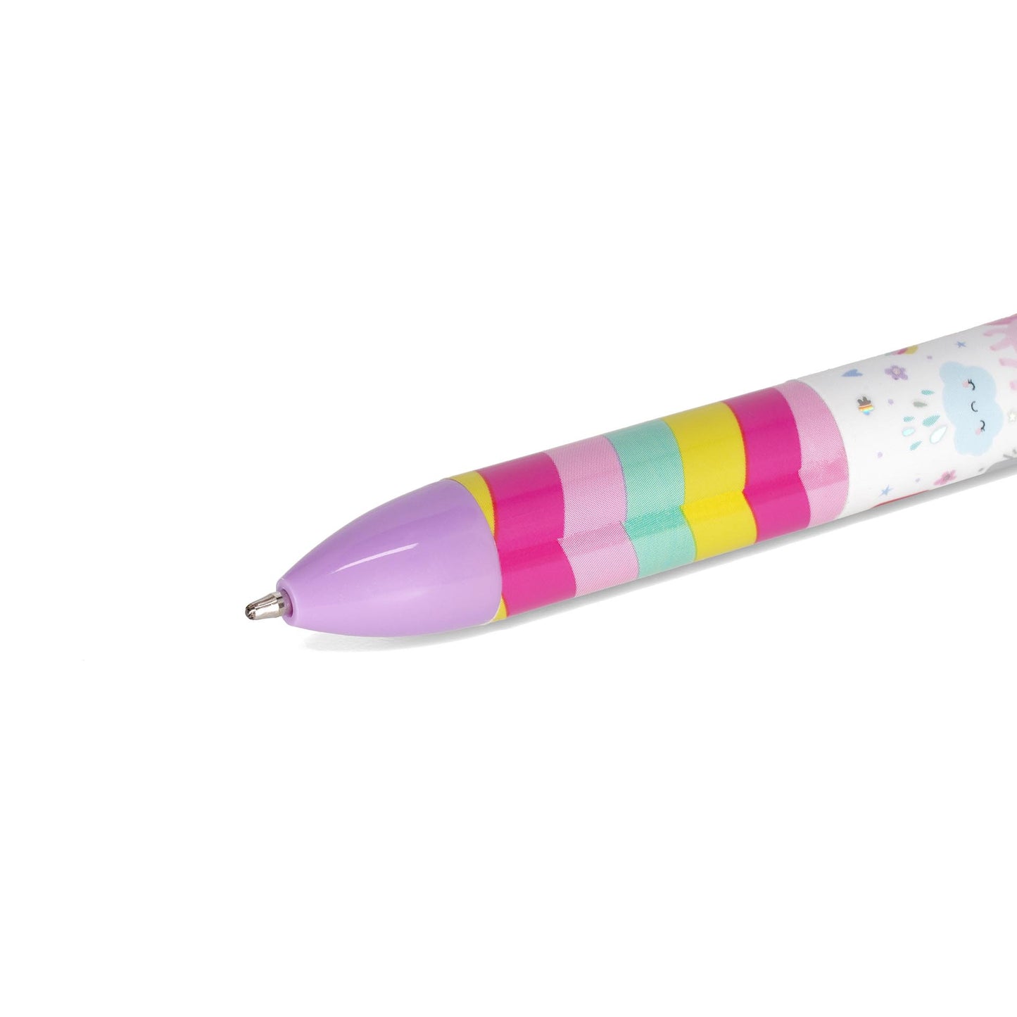 Legami - Two-Colour Ballpoint Pen - Click & Clack - Unicorn