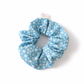 Blue Daisy Luxe Hair Scrunchie