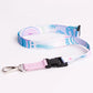 Lanyard with colorful design on a white background