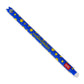 Blue pen with yellow polka dots and 'Legami' branding on a white background