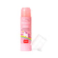 Pink glitter glue stick with unicorn design on a white background