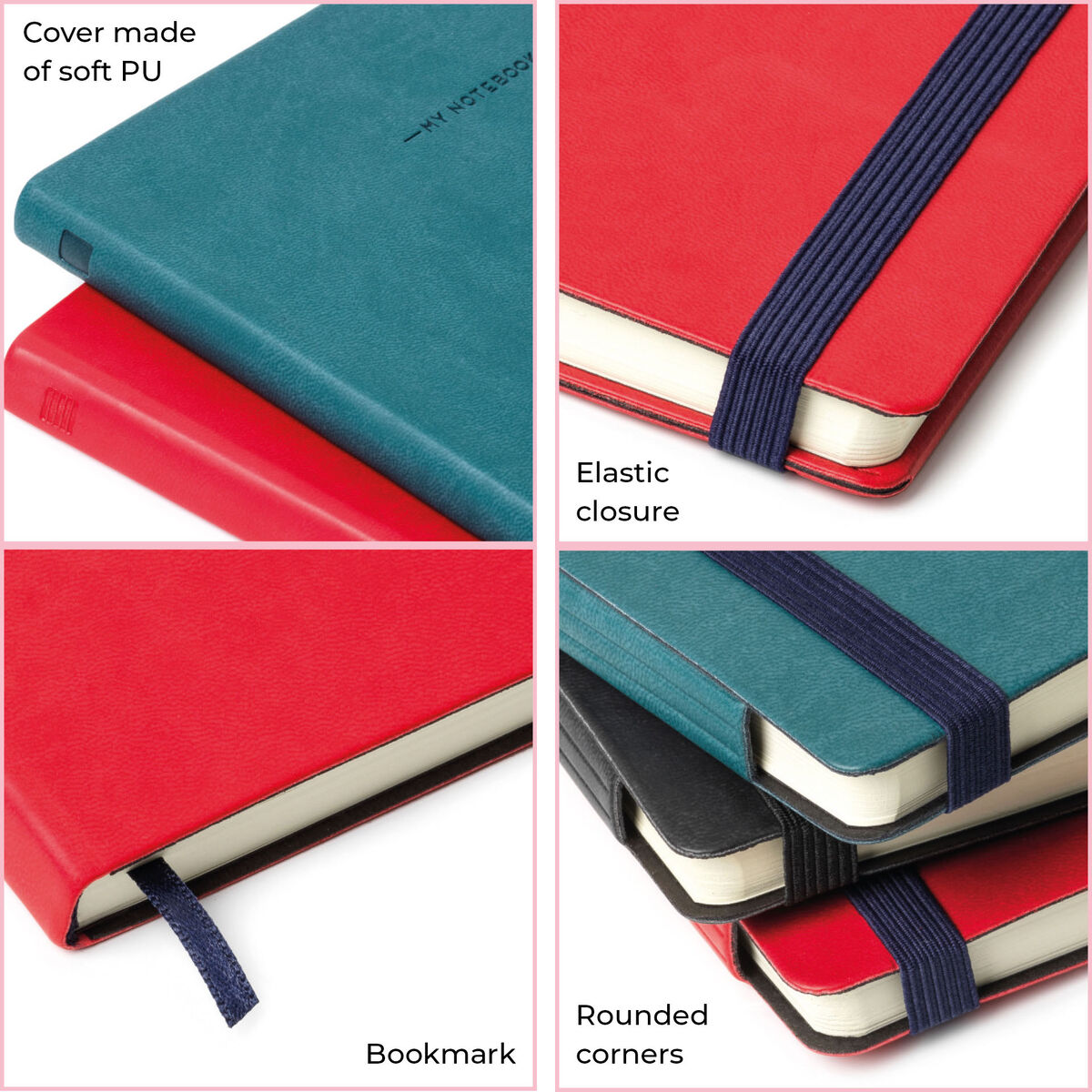 Legami - My Notebook - Medium (13 x 21cm) - Lined - Aquatic Awe