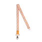 Neutral Retro Flower Lanyard