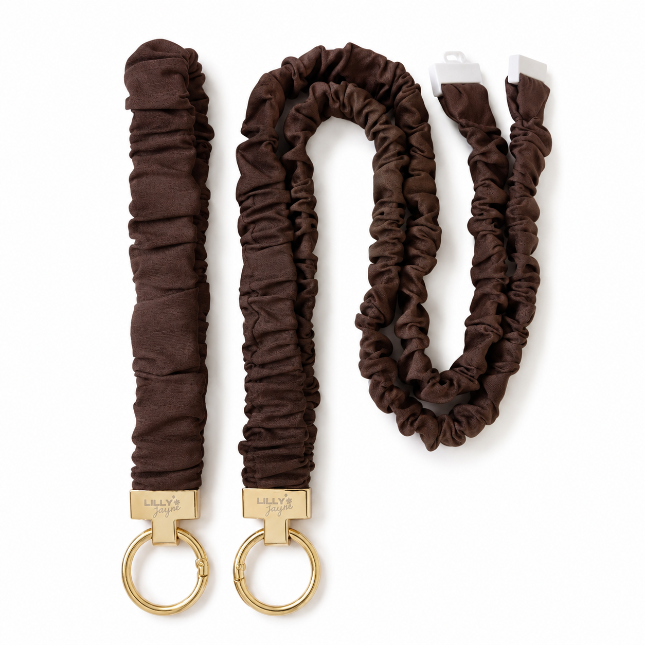 Chocolate Brown Scrunchie Wristlet (Mini Me) ** Available 22 July 6pm **