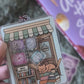 video of indie bookstore shaker keyring
