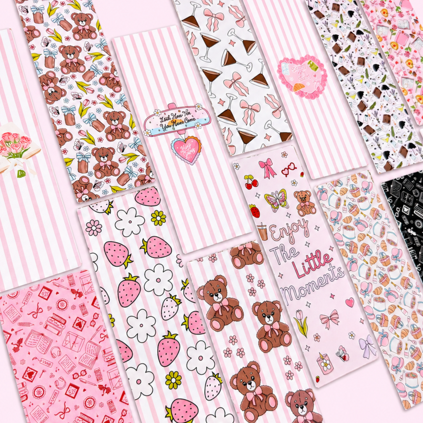 ** Coming May 21 ** Be Kind Always Double-sided bookmark with Matte & Holographic Star finish
