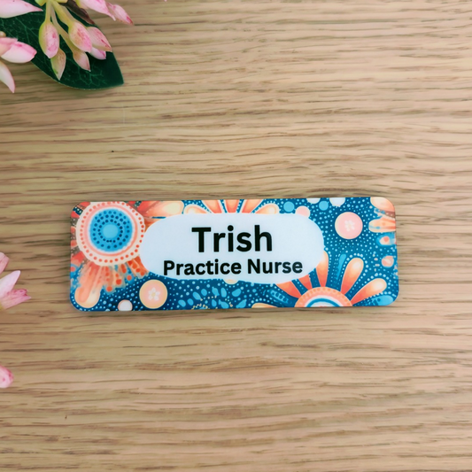Garden Personalised Name Badge