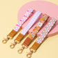 Retro Wild Flower Fabric Wristlet