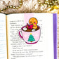 Gingerbread Book Magnetic Bookmark – Cute Bookish Page Savers